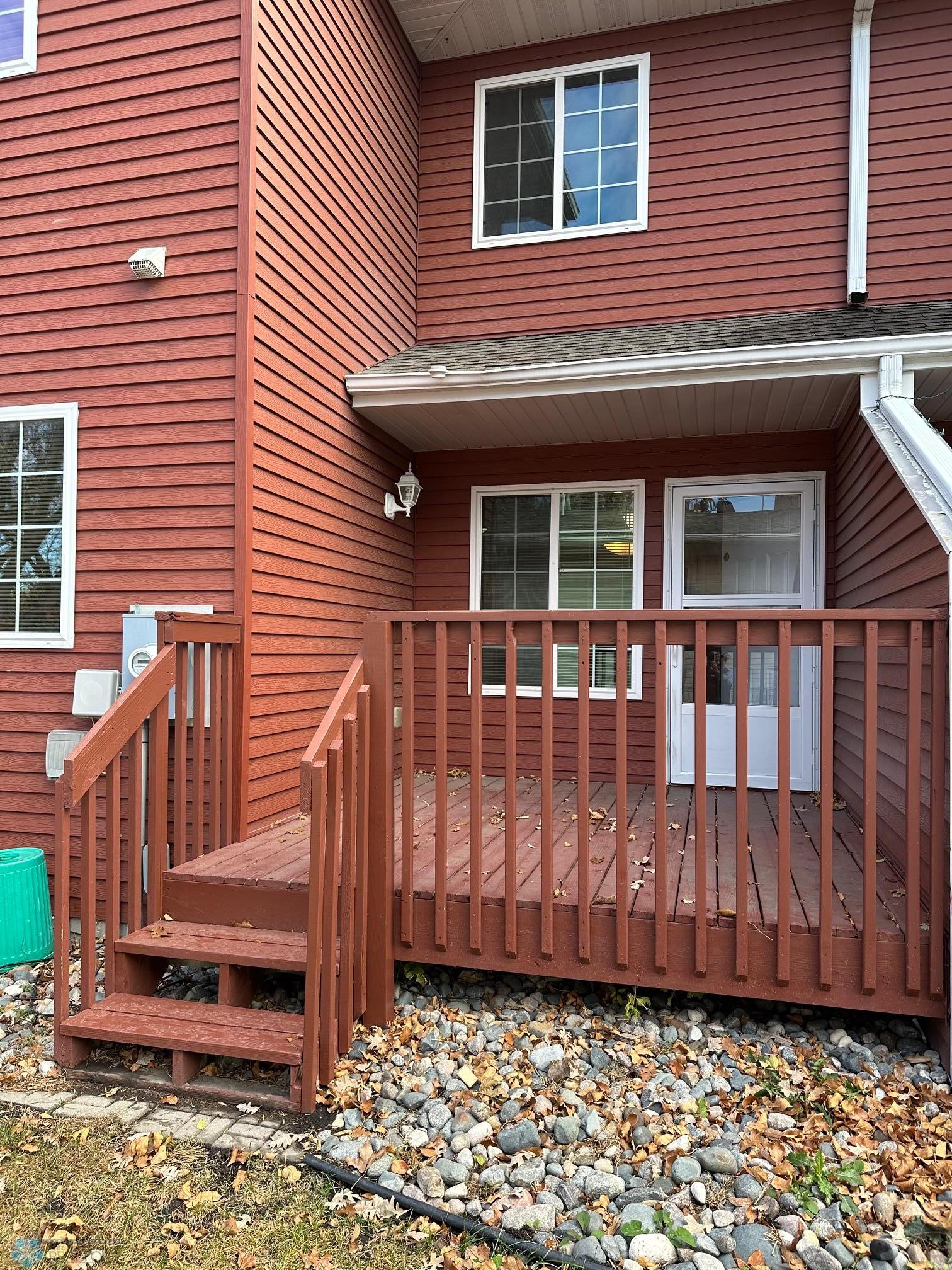 Back deck