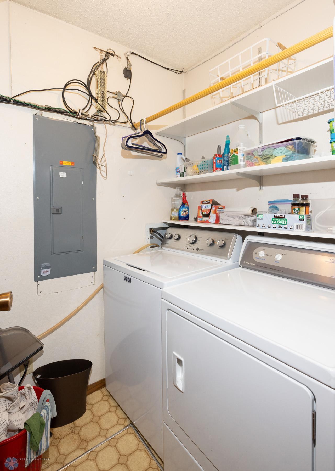 Main Floor Laundry Closet