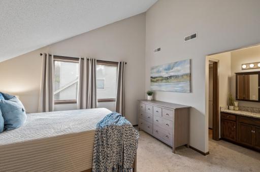 A cozy spot with tons of natural light.