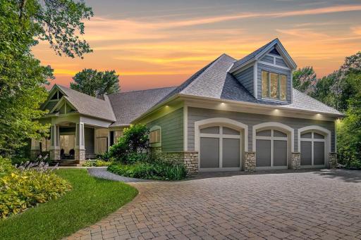 Home is nestled on a private and quiet cul-de-sac.