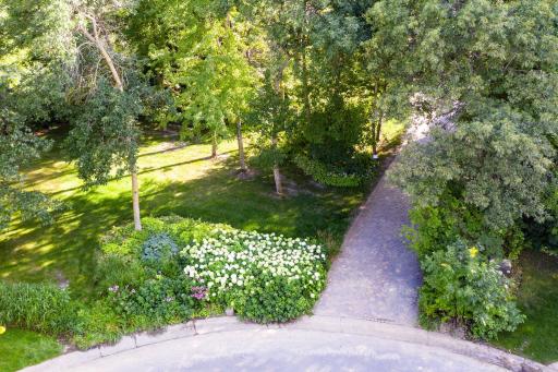 Beautiful Private Lot with low maintenance landscaping.