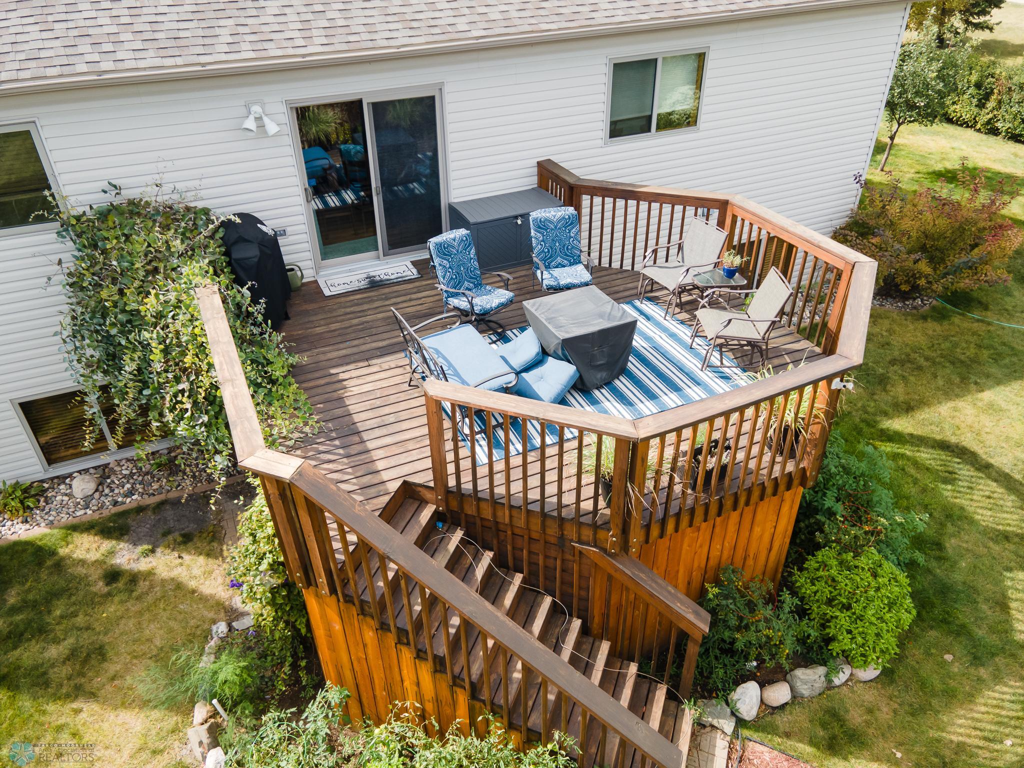 Backyard deck