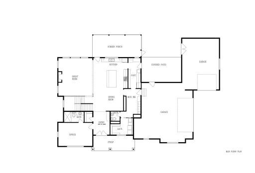 Main level Floor Plan