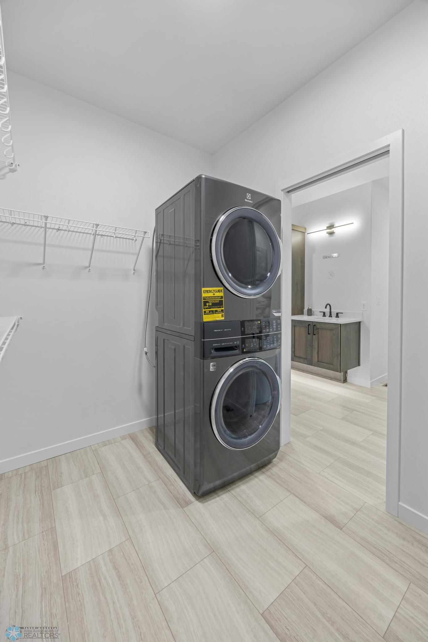 Walk-In-Closet With Private Laundry