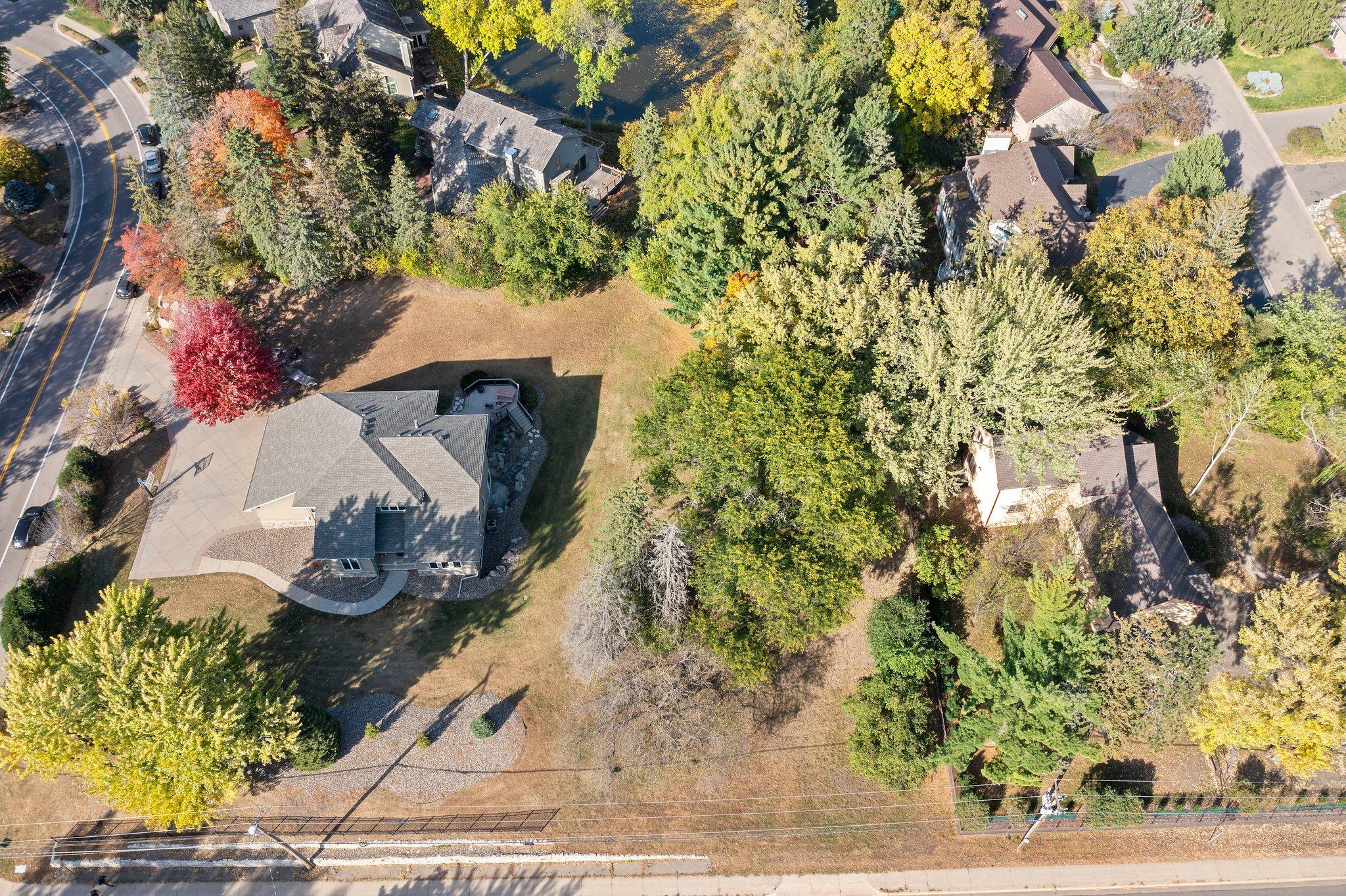 Set among other executive homes
