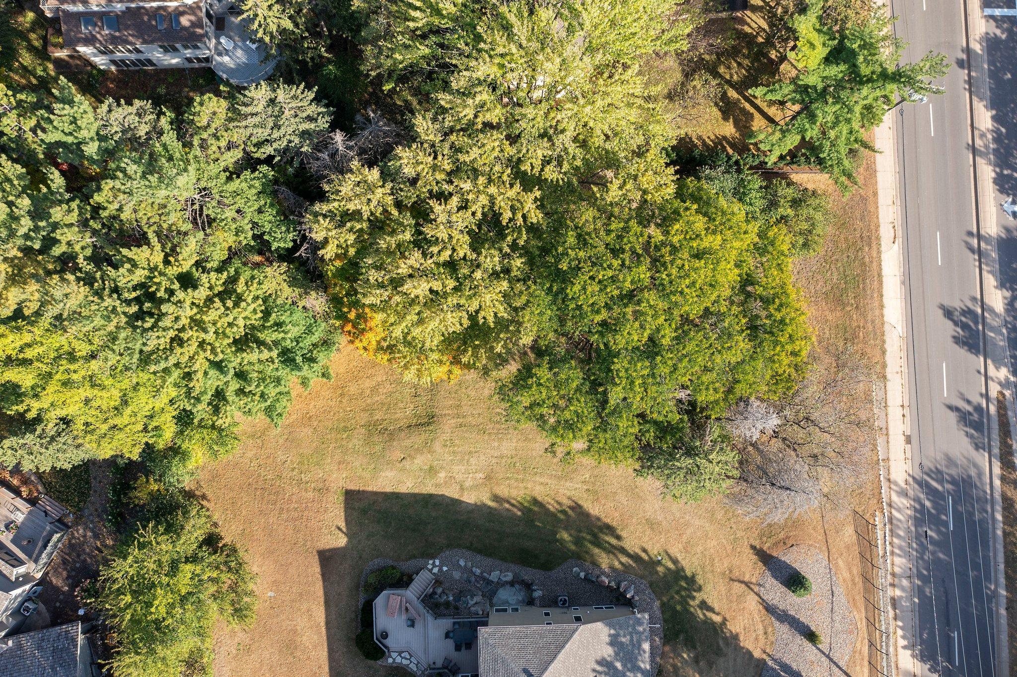 Building site arial view