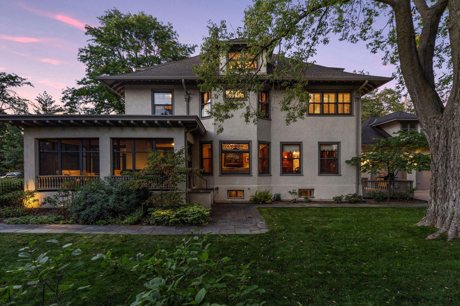 Back of home