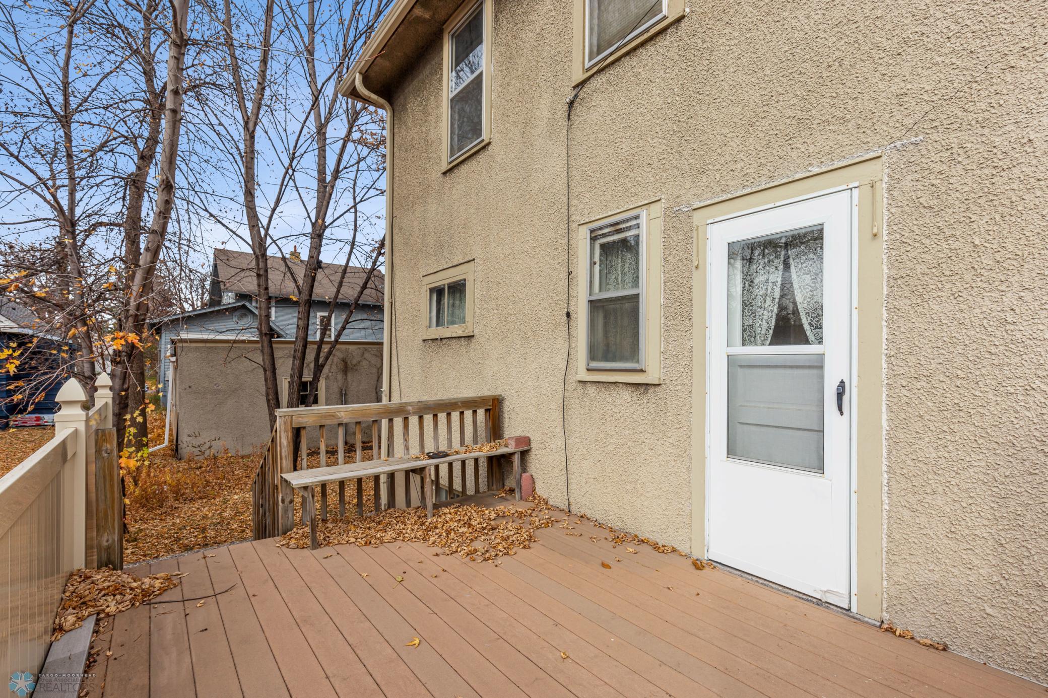 Rear Patio
