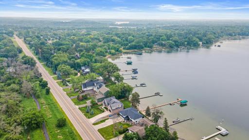 The beach along County Road I is known as the "gold coast" for its extensive sand beaches and hard sand bottom. The shallow beach is perfect for fun and games, but the nice drop off is perfect for waterskiing and fishing.
