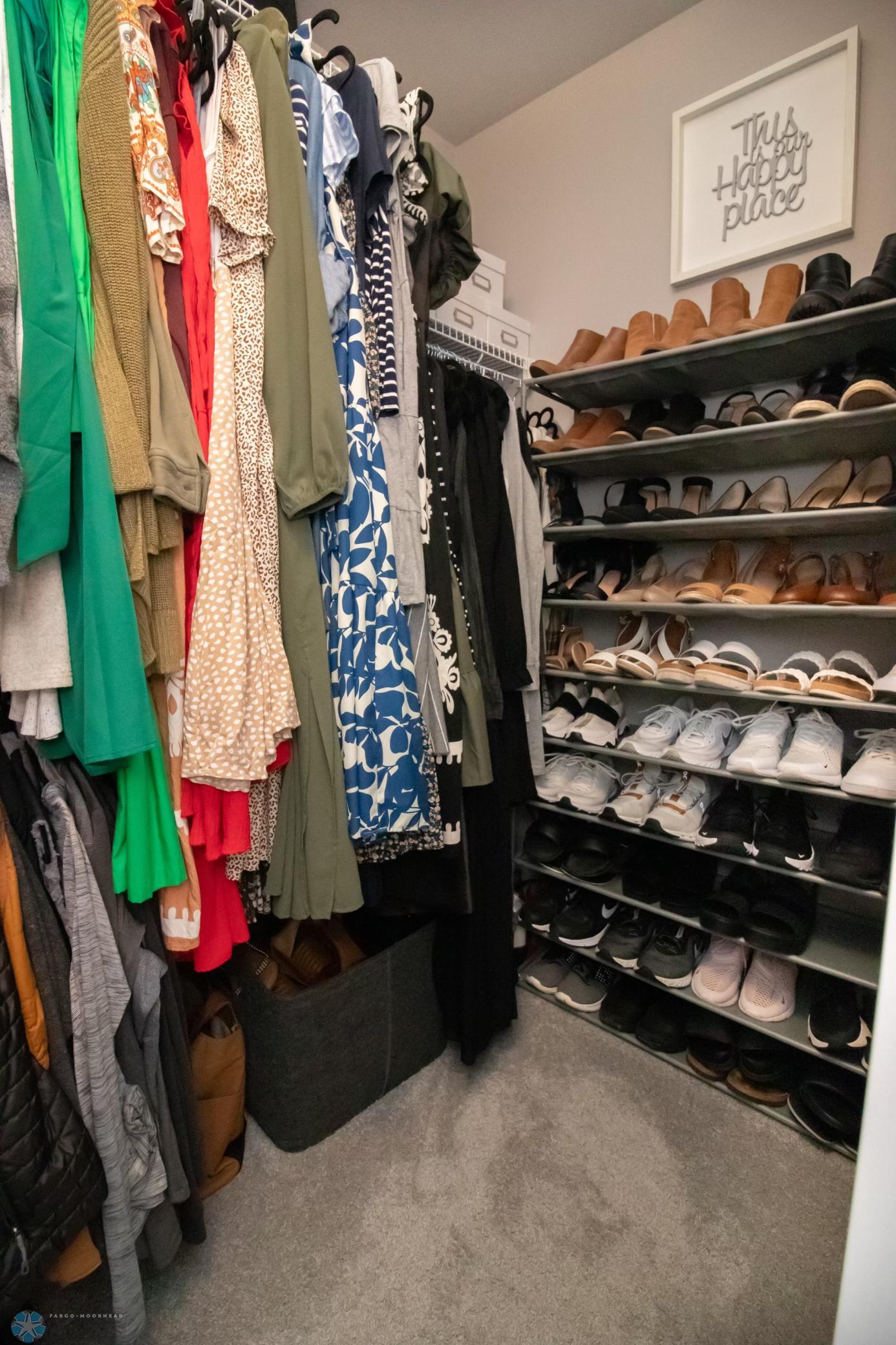 PRIMARY WALK IN CLOSET
