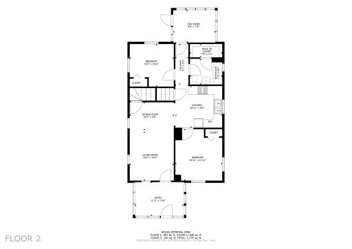 Main level floor plan