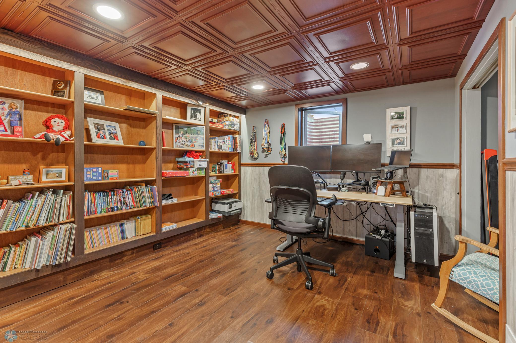 Basement bedroom