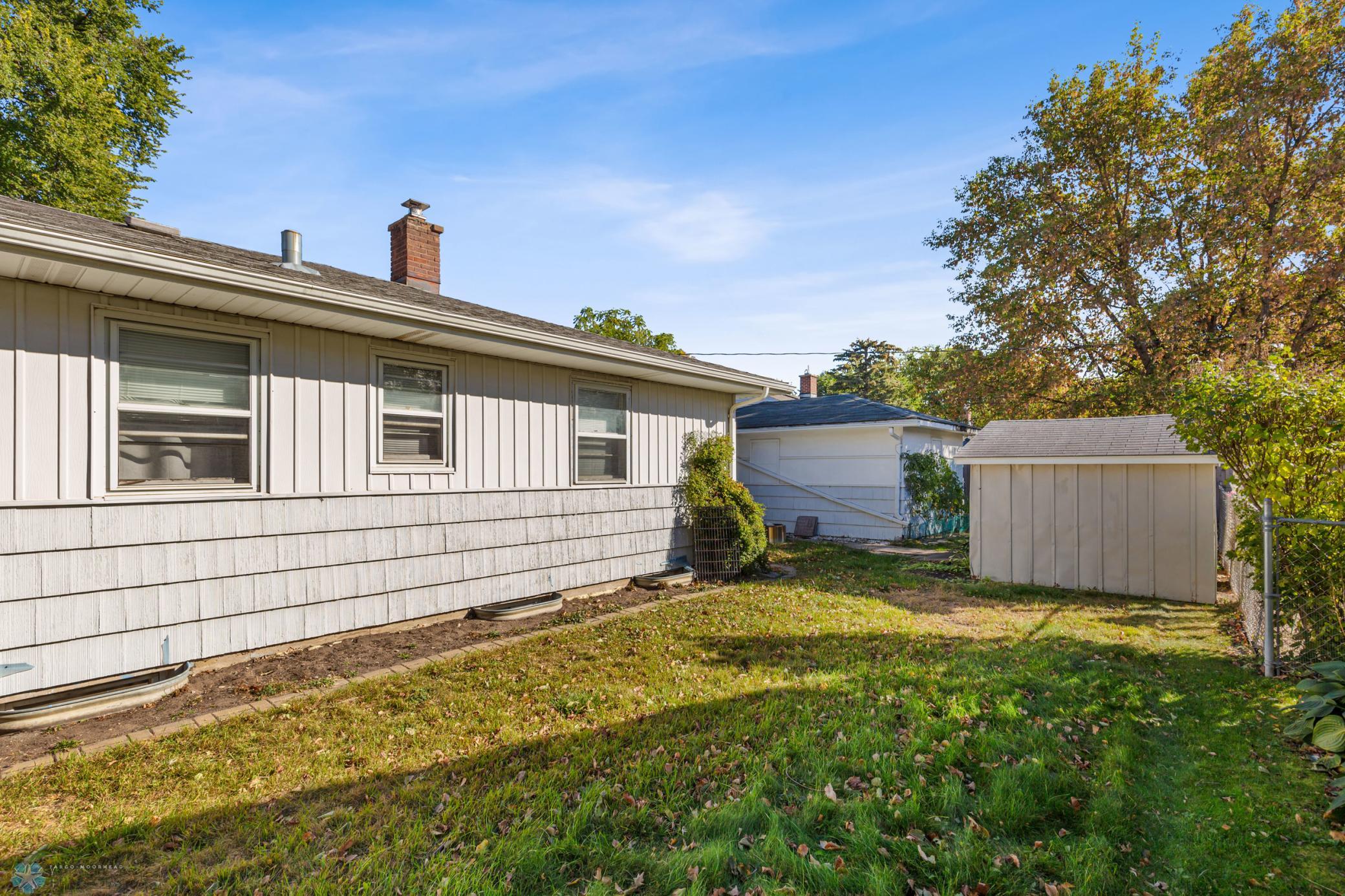 Back/side yard