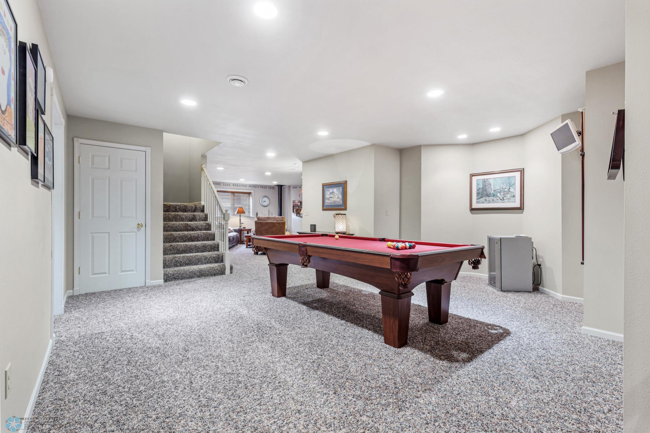 Lower-Level Entertainment Area