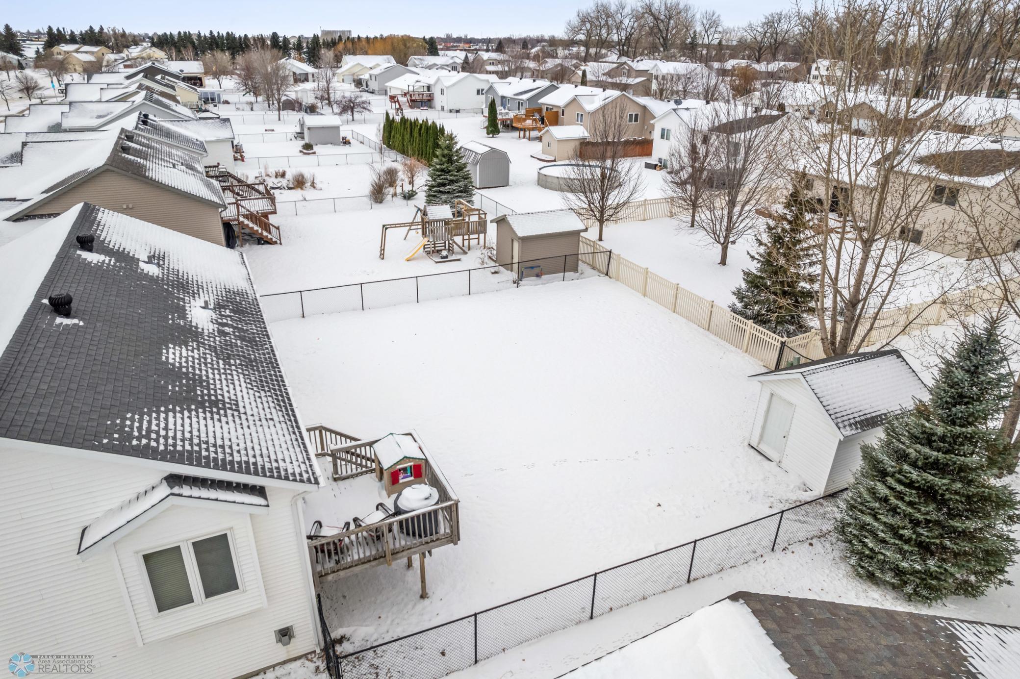 Back Yard - Aerial View