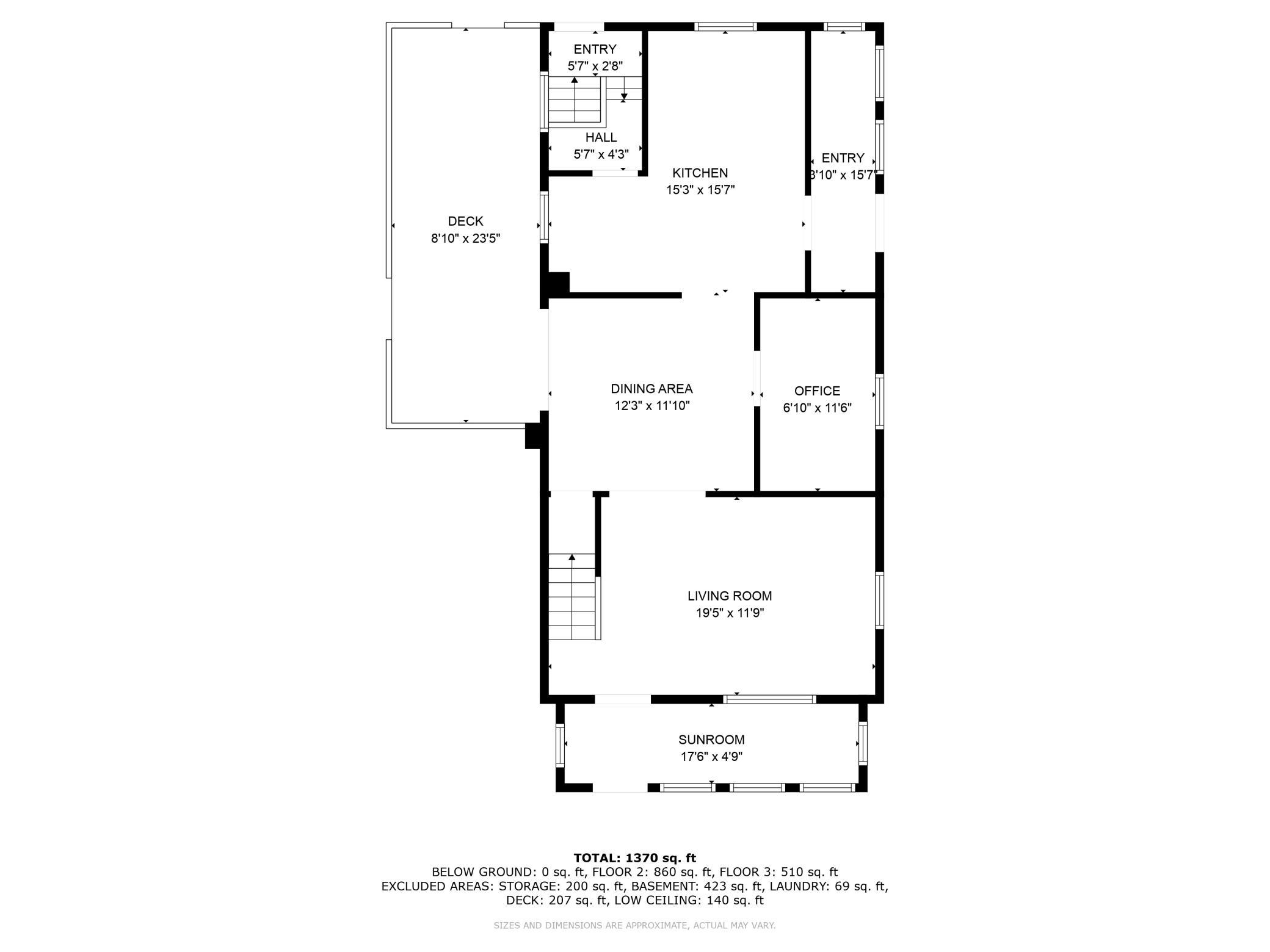 Main floor plan