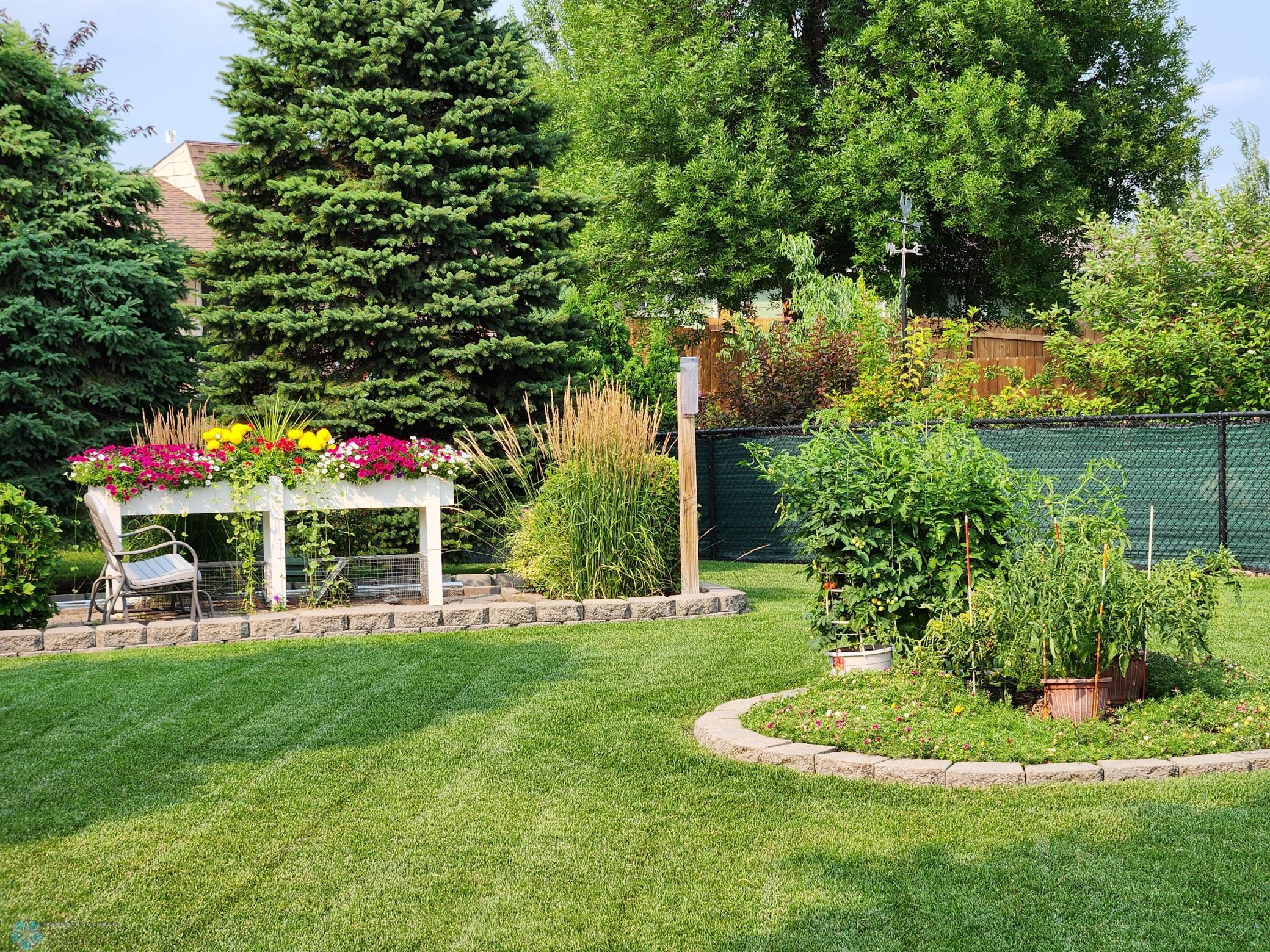 Flower area