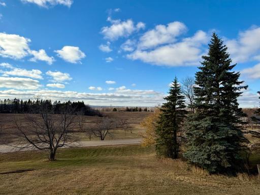 Late fall view from deck