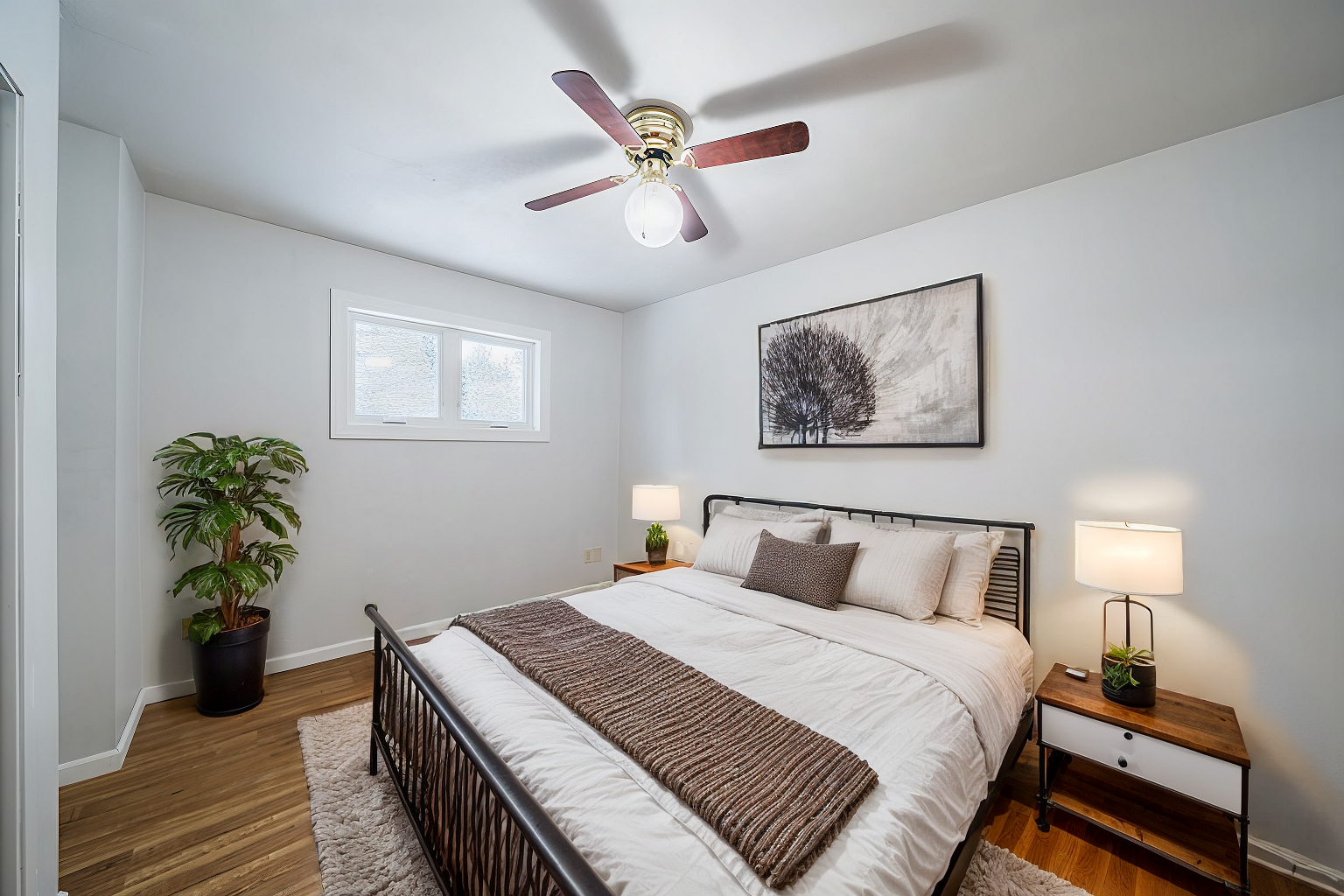 Main floor bedroom *digitally staged