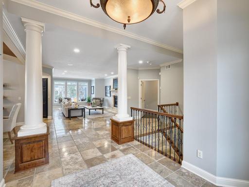 Step into luxury with this elegant main floor.