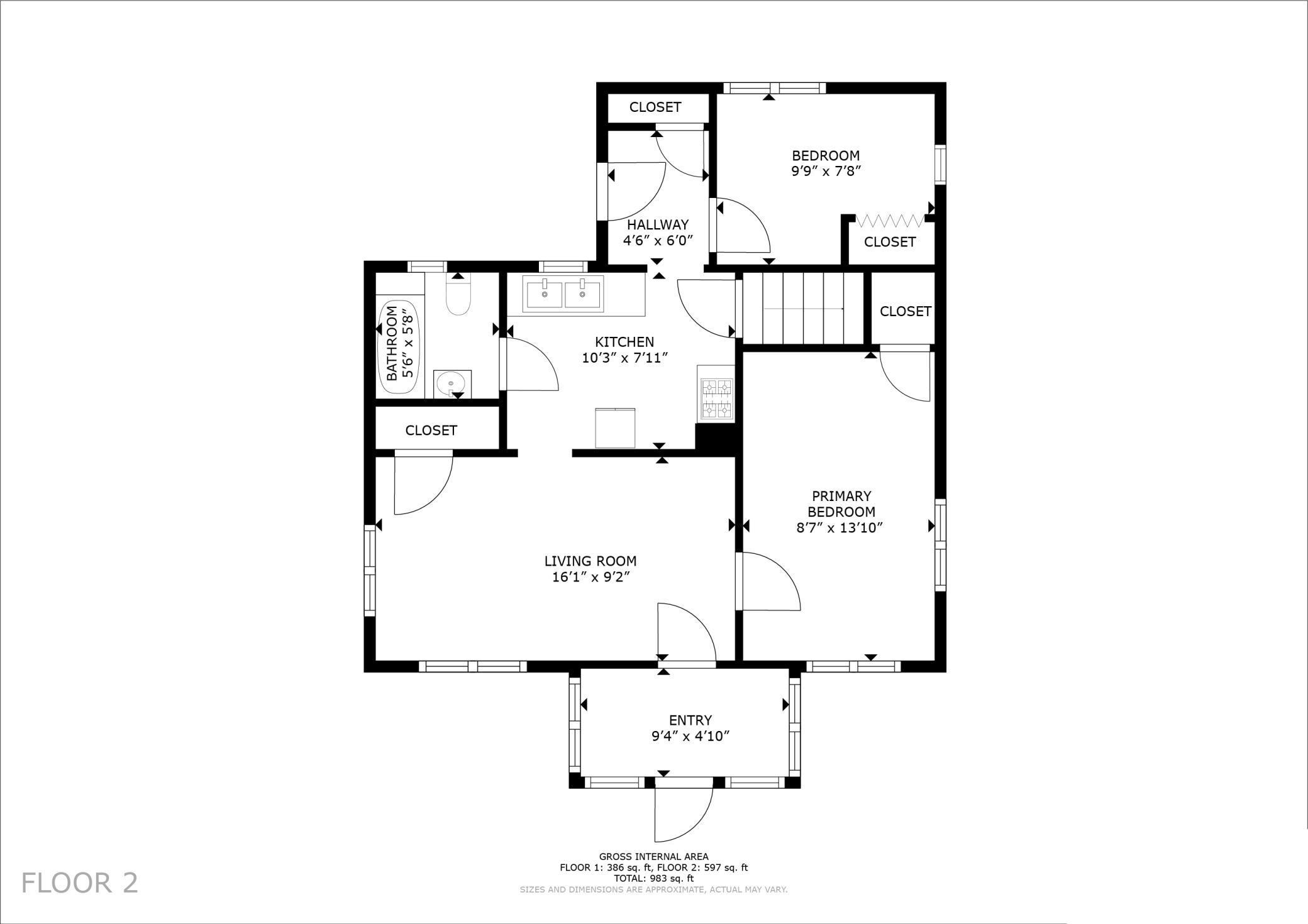 Main level floor plan