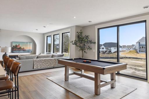 Lower-Level Game Area *photo of like home