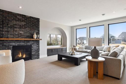 Lower-Level Family Room Alt View *Photo of like home