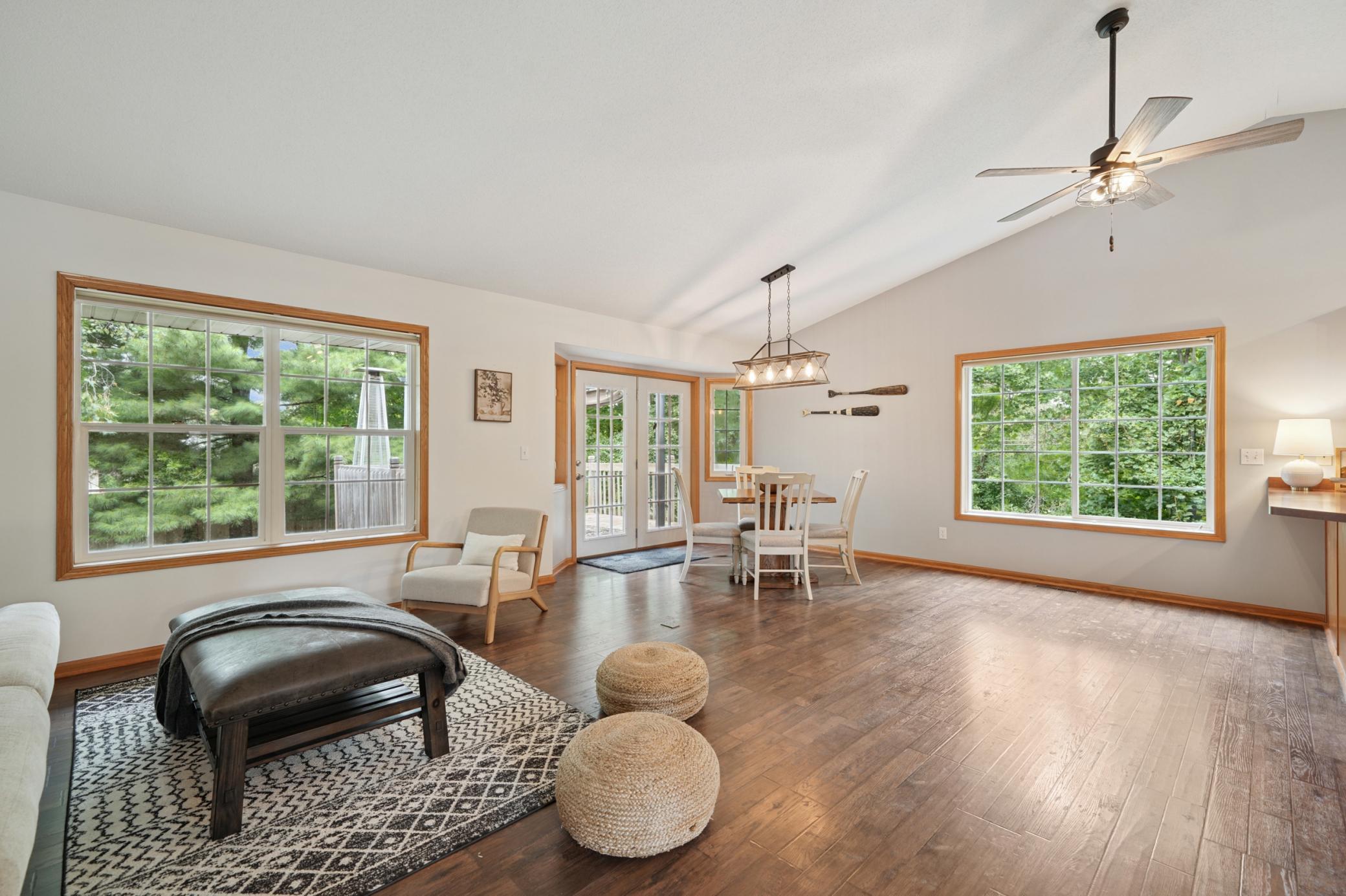 Vaulted ceilings