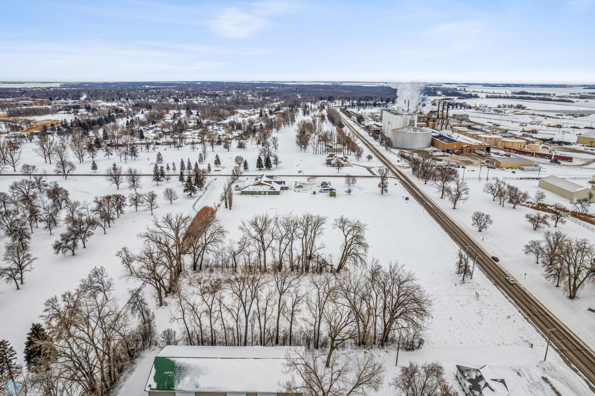 Aerial North Facing
