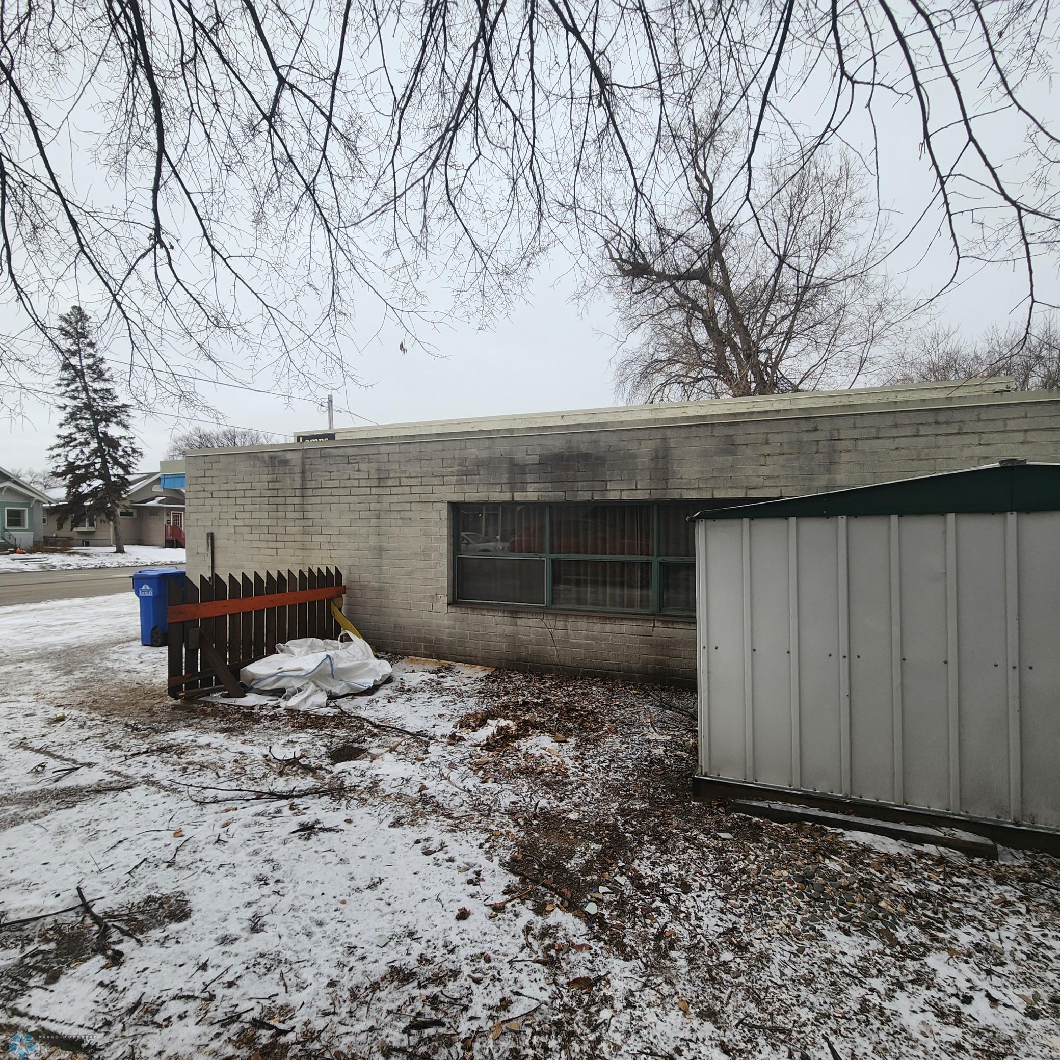 East Side of Building