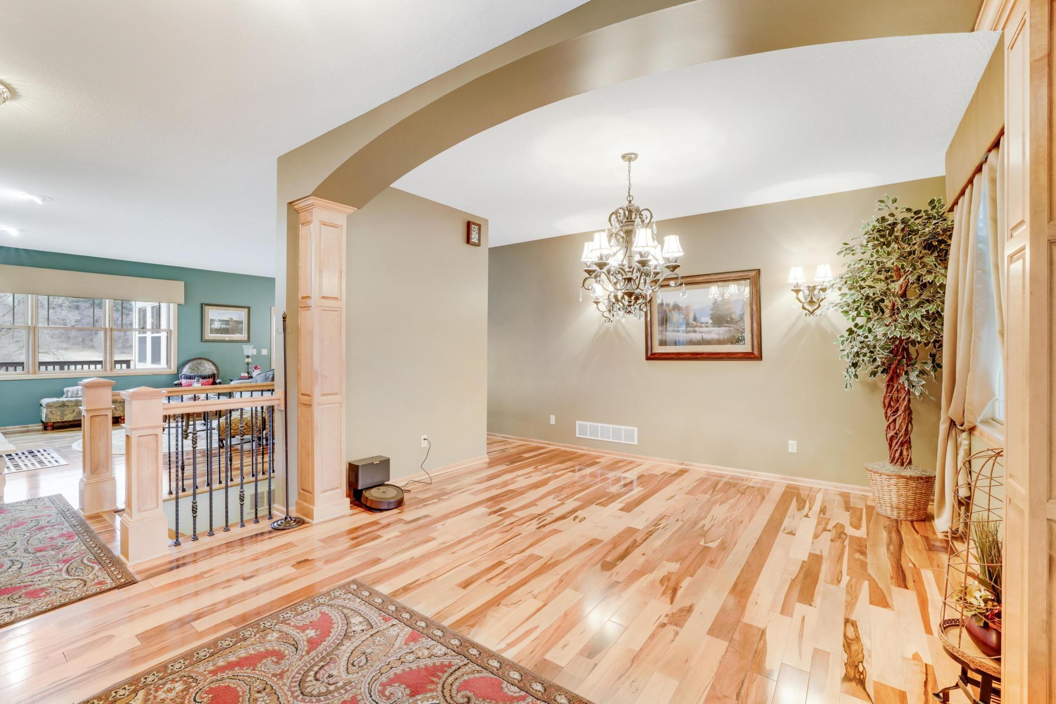 Charming formal dining room perfect for gatherings and special meals.