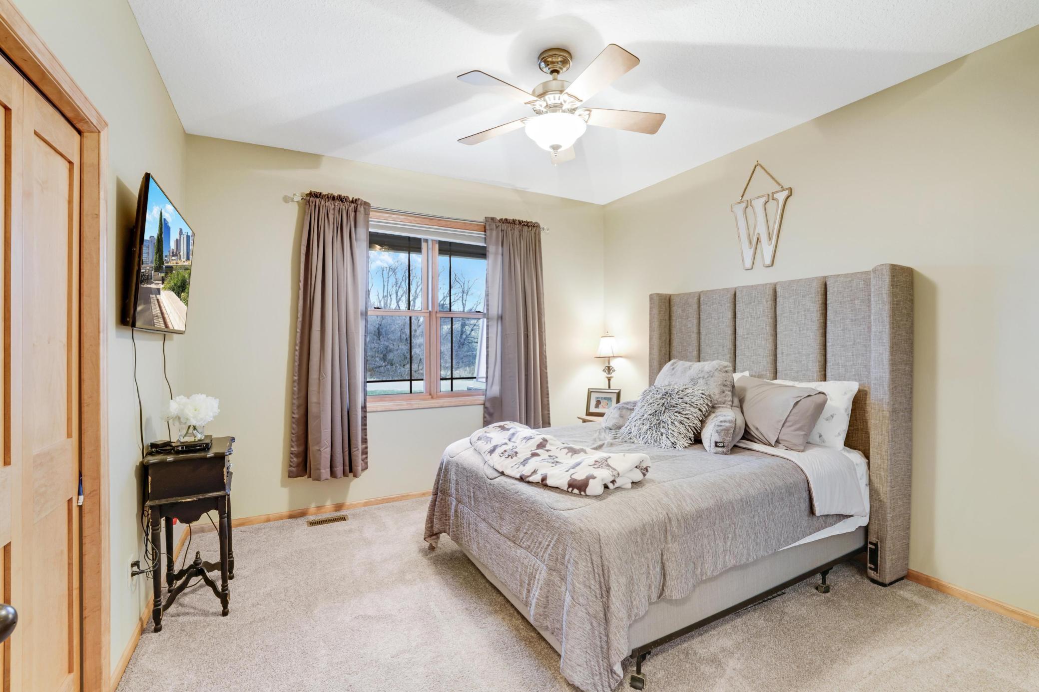 Main-level secondary bedroom