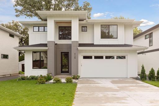 Custom designed and built by TJB Homes and located in the Pamela Park neighborhood of Edina