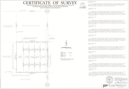 Certificate of Survey