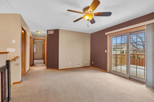 Inviting living room with seamless flow to the other rooms.