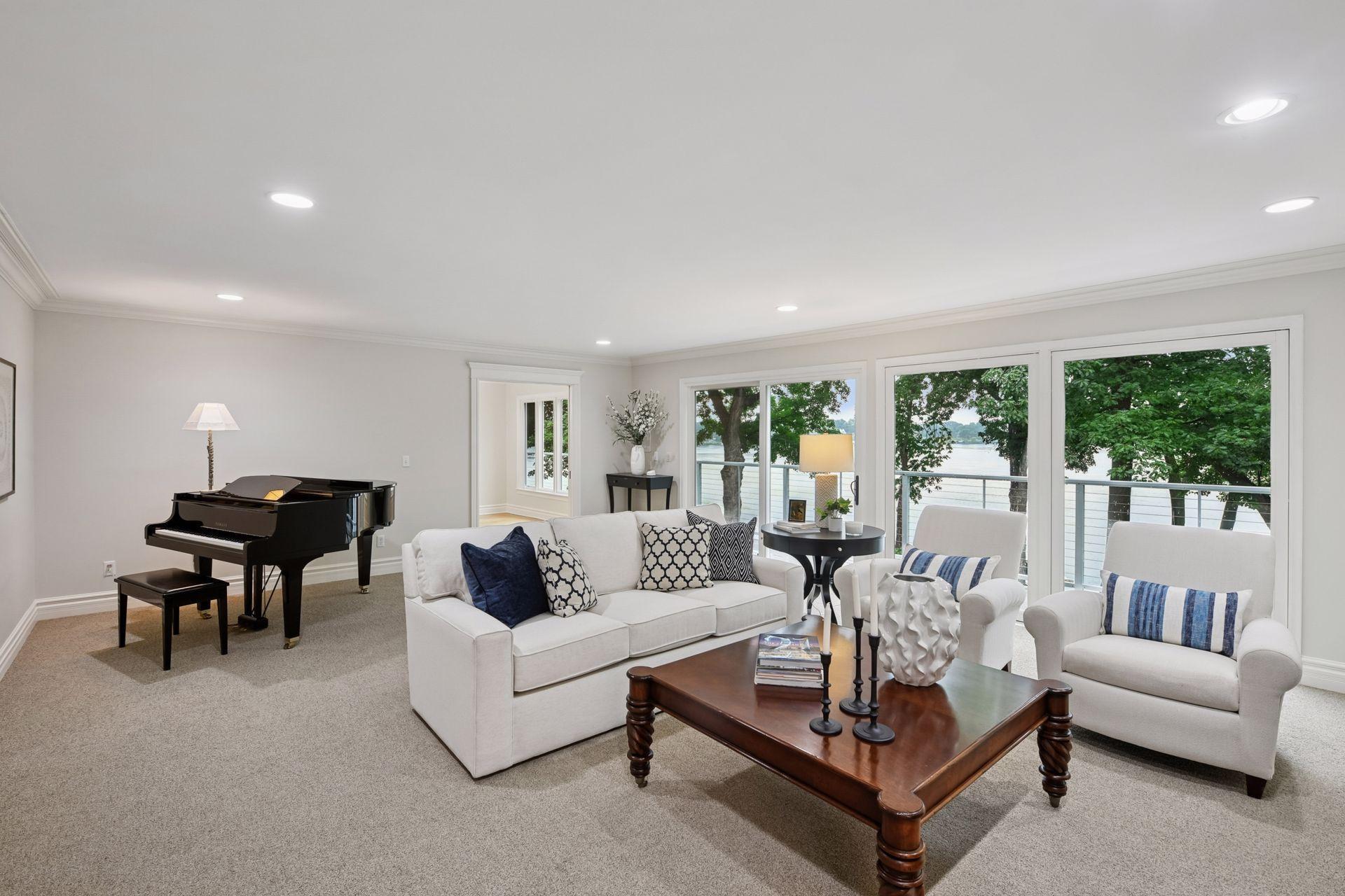 A beautiful space to entertain (freshly painted throughout the main level)