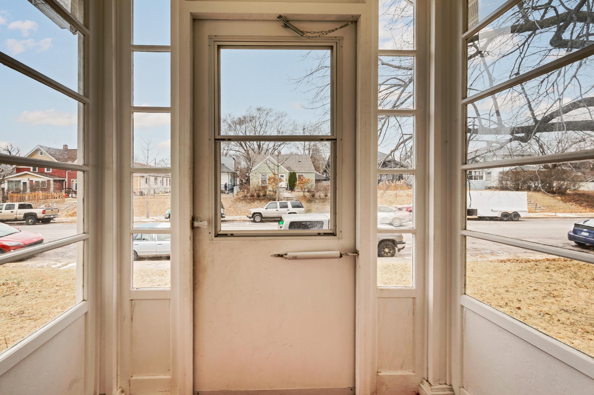 Entryway looking towards Bloomington Ave