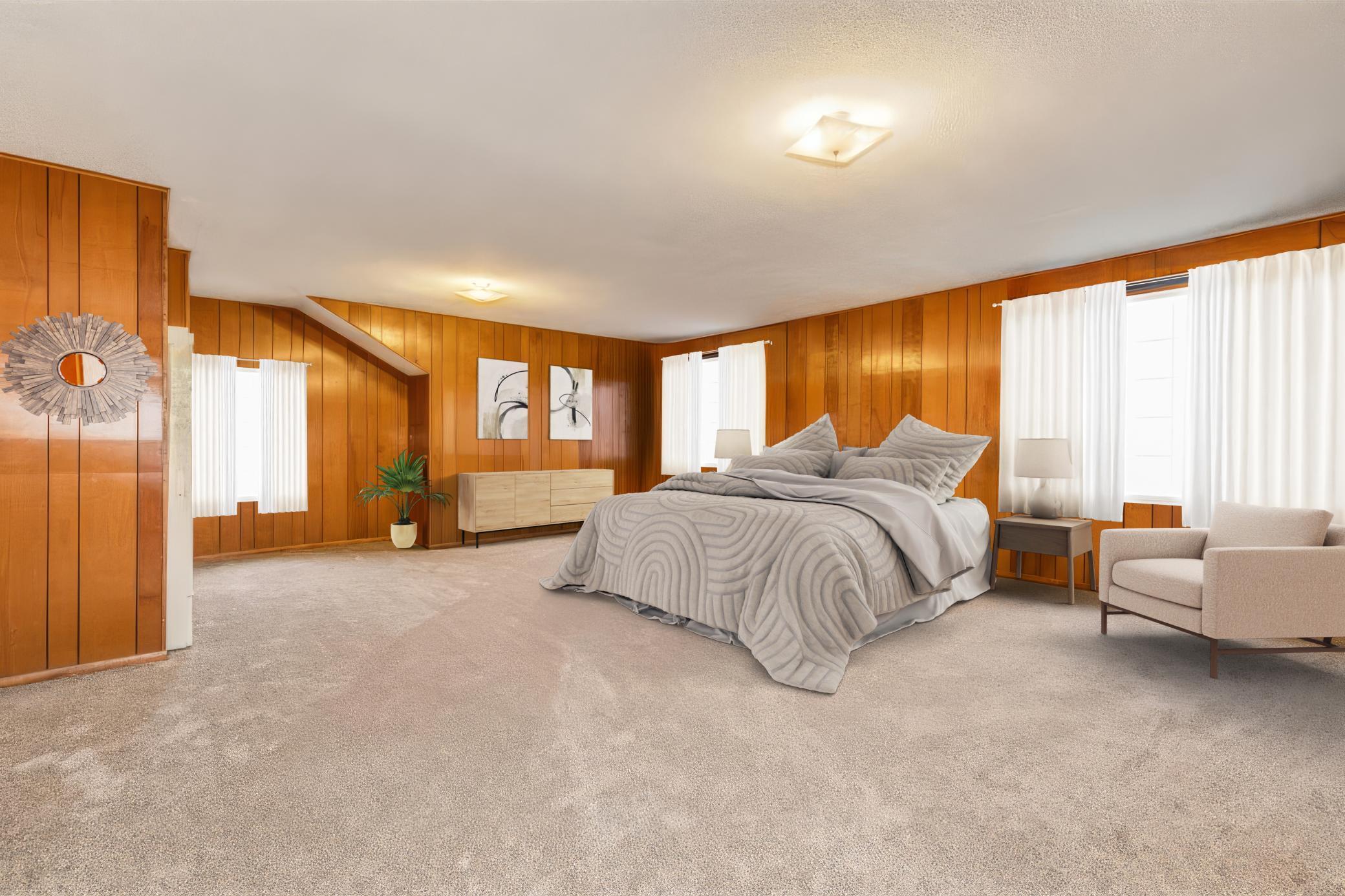 Primary Bedroom Upper Level - Photo is Virtually Staged