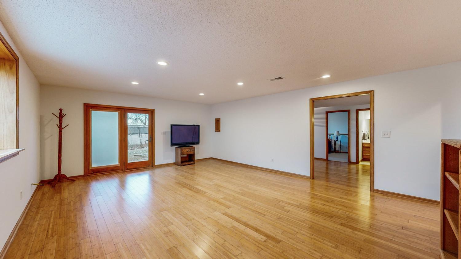 Family room walkout.