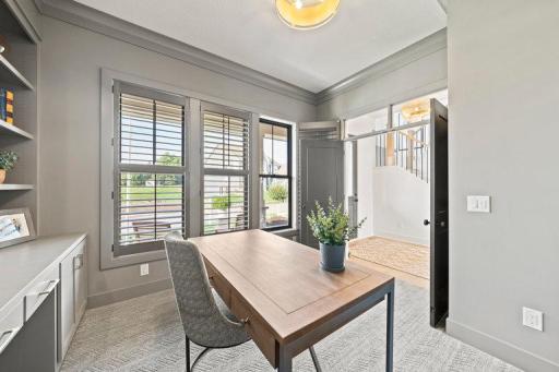 Photo of model home not all options may be included