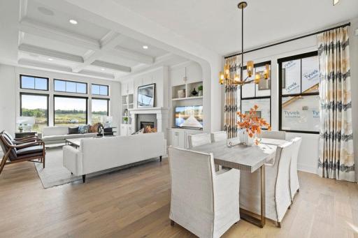 Photo of model home not all options may be included