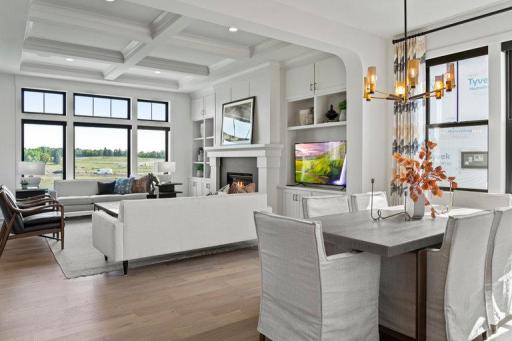 Photo of model home not all options may be included