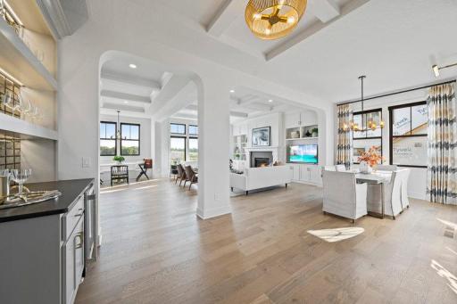 Photo of model home not all options may be included