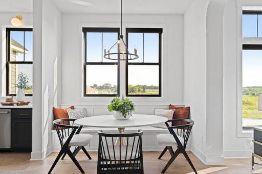 Photo of model home not all options may be included
