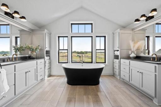 Photo of model home not all options may be included