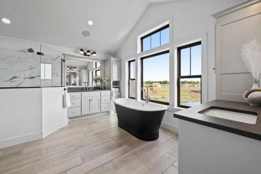 Photo of model home not all options may be included