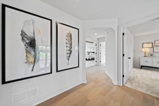 Photo of model home not all options may be included
