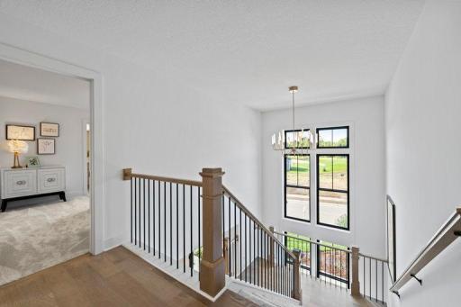 Photo of model home not all options may be included
