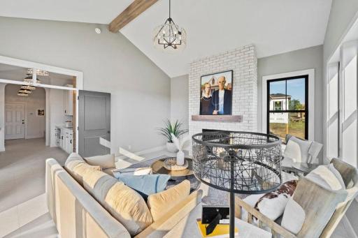 Photo of model home not all options may be included