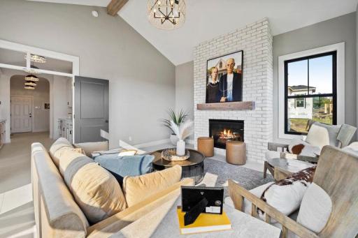 Photo of model home not all options may be included